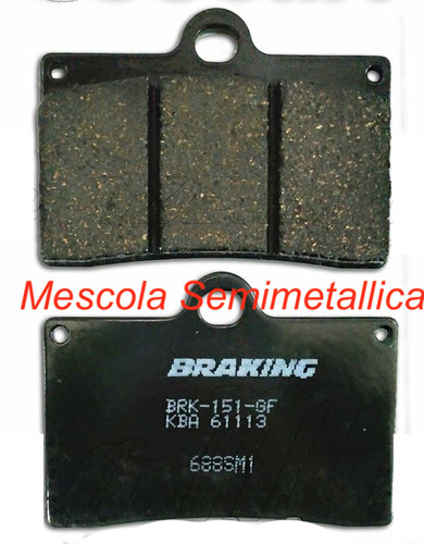 Braking semi metallic front - braking,
