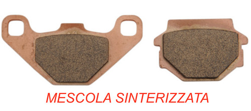 Braking sintered rear brake - rear,