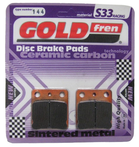 Goldfren s33 brake pads - s33, rear