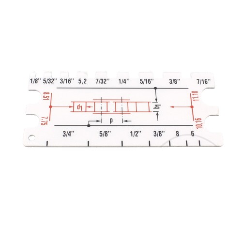 Chain size gauge - chain,