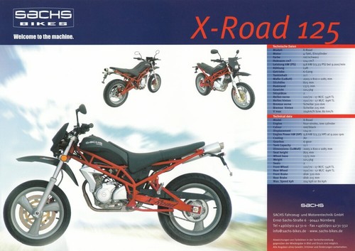 Sachs road 125 - p, +