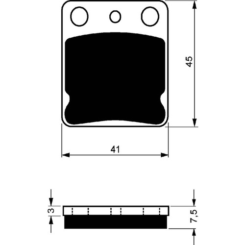 Goldfren synthetic brake - goldfren, pad