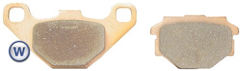 Brake pads rear - brake, /