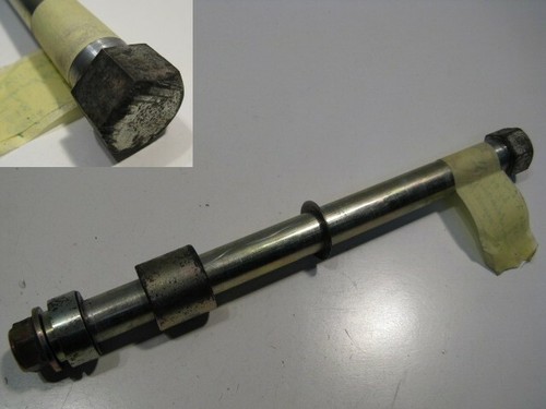 Rear thru axle - rear,