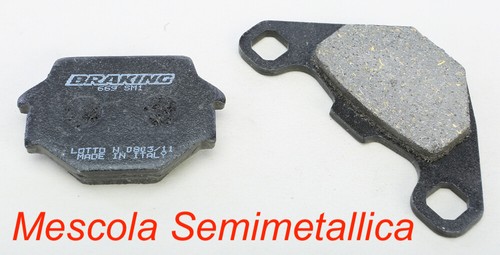 Braking semi metallic - braking, rear