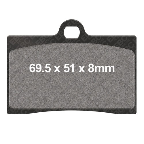 Ebc brake pads sintered - brake,
