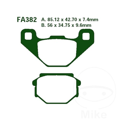 Ebc brake pads standard - pads,